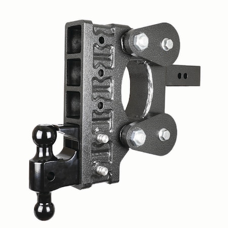 Gen-Y Hitch The BOSS TORSION-FLEX 2.5 Shank 9 Drop 2.4K TW 21K Hitch & GH-061 Dual-Ball & GH-062 Pintle Lock GH-1325